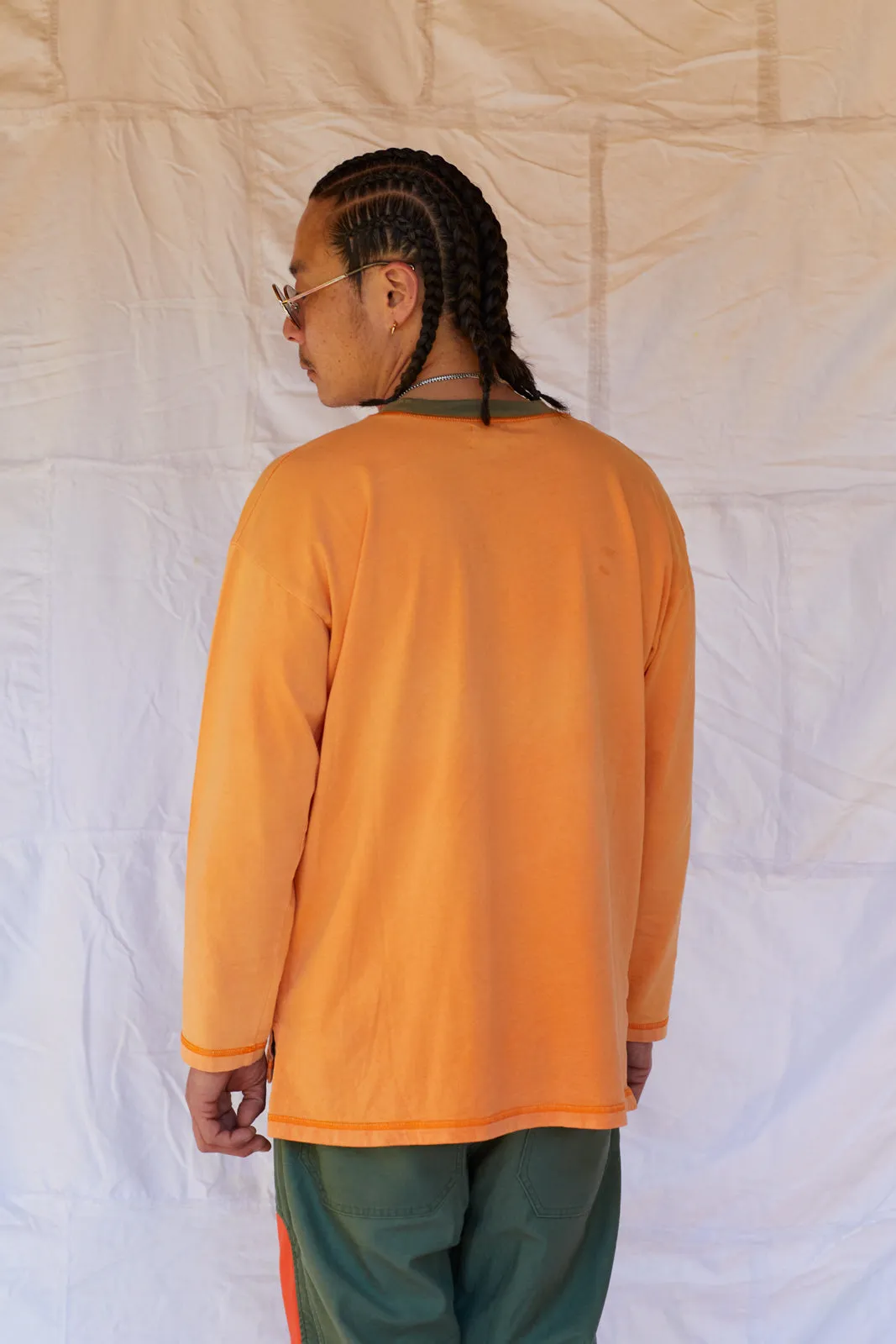70's T in Orange Sun wash