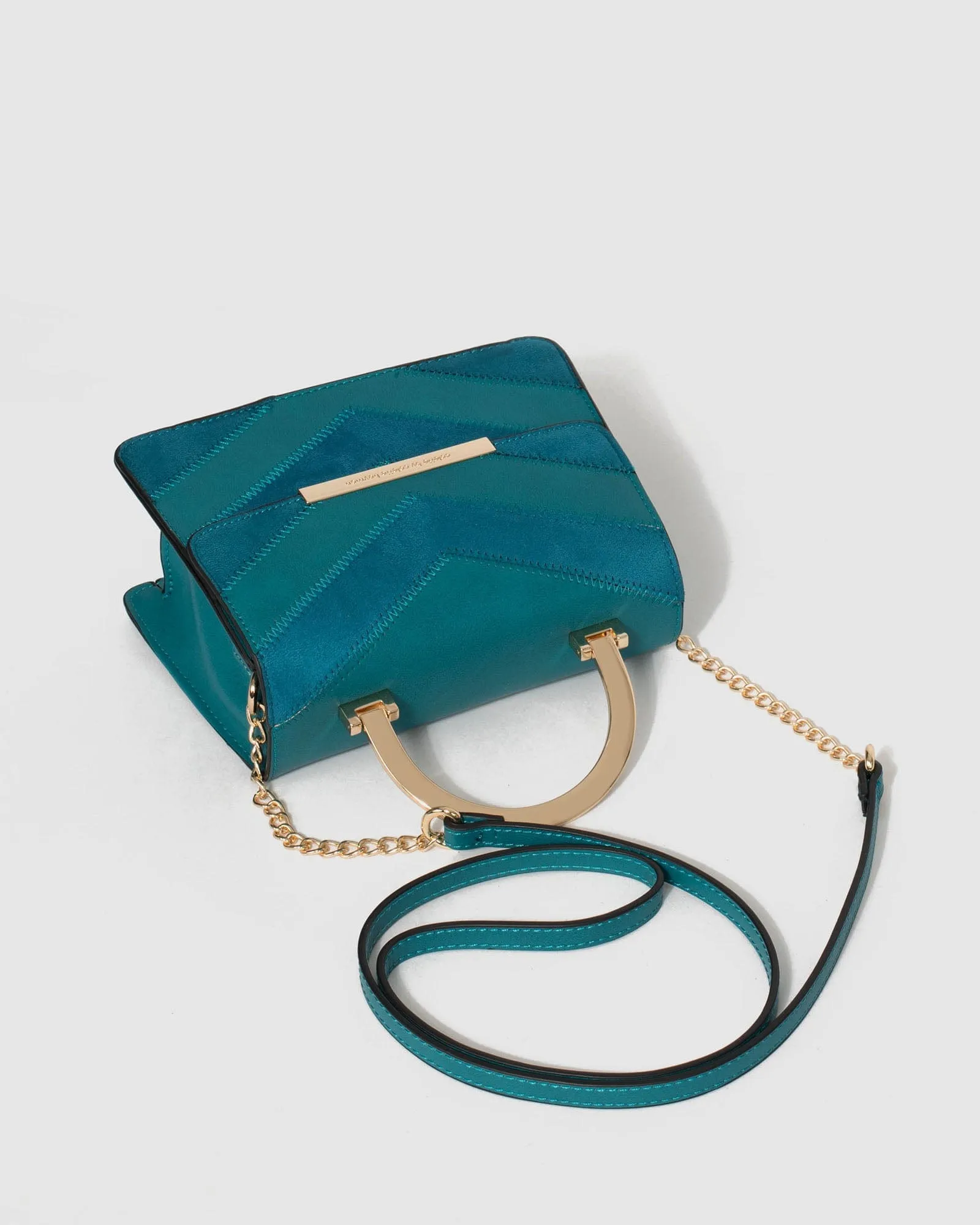 Blue Almira Arrow Tote Bag