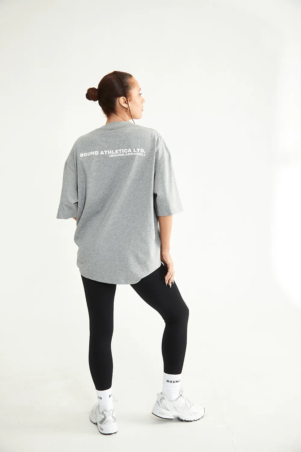 Grey Marle Oversized T-Shirt