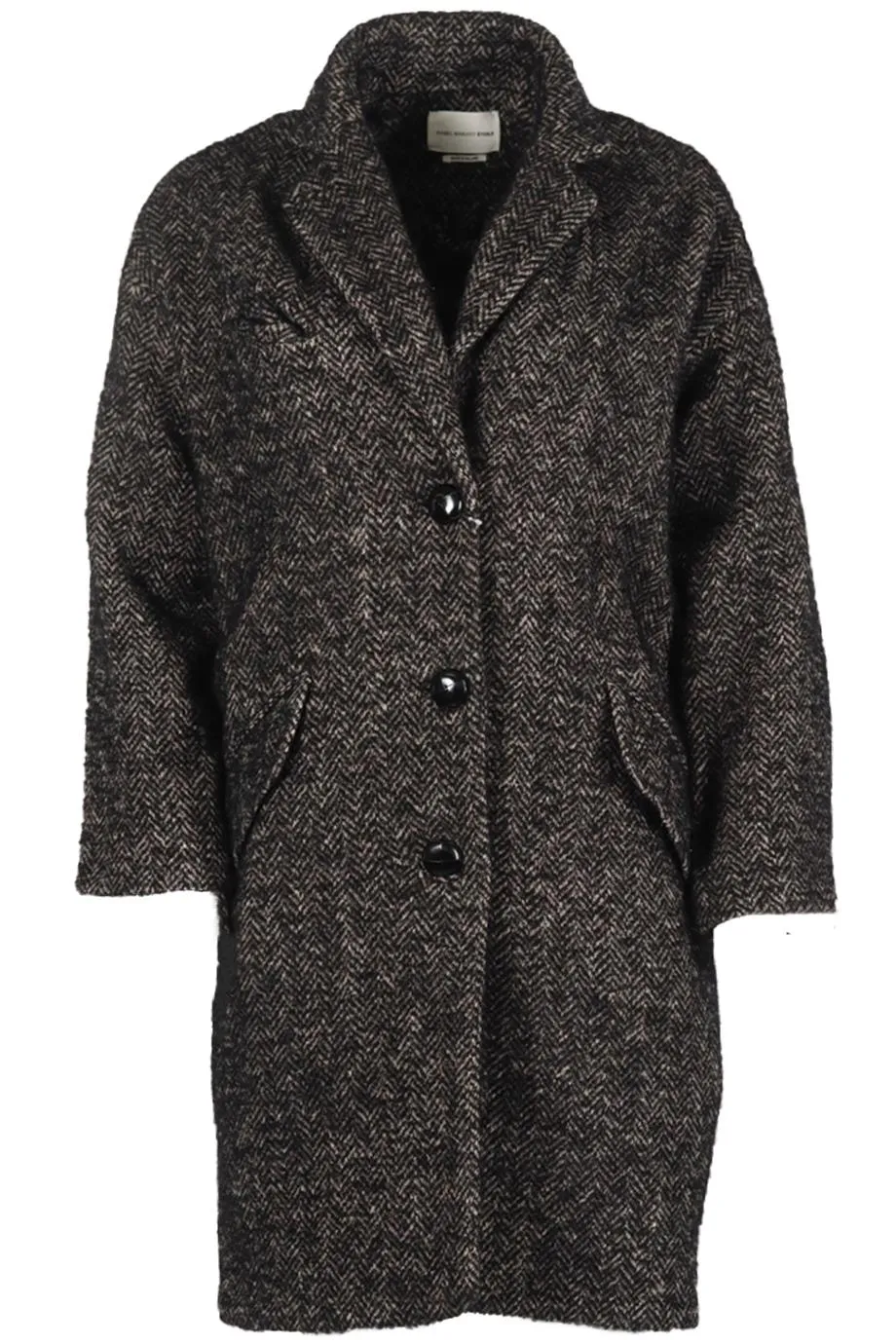 ISABEL MARANT TOILE WOOL BLEND COAT FR 34 UK 6