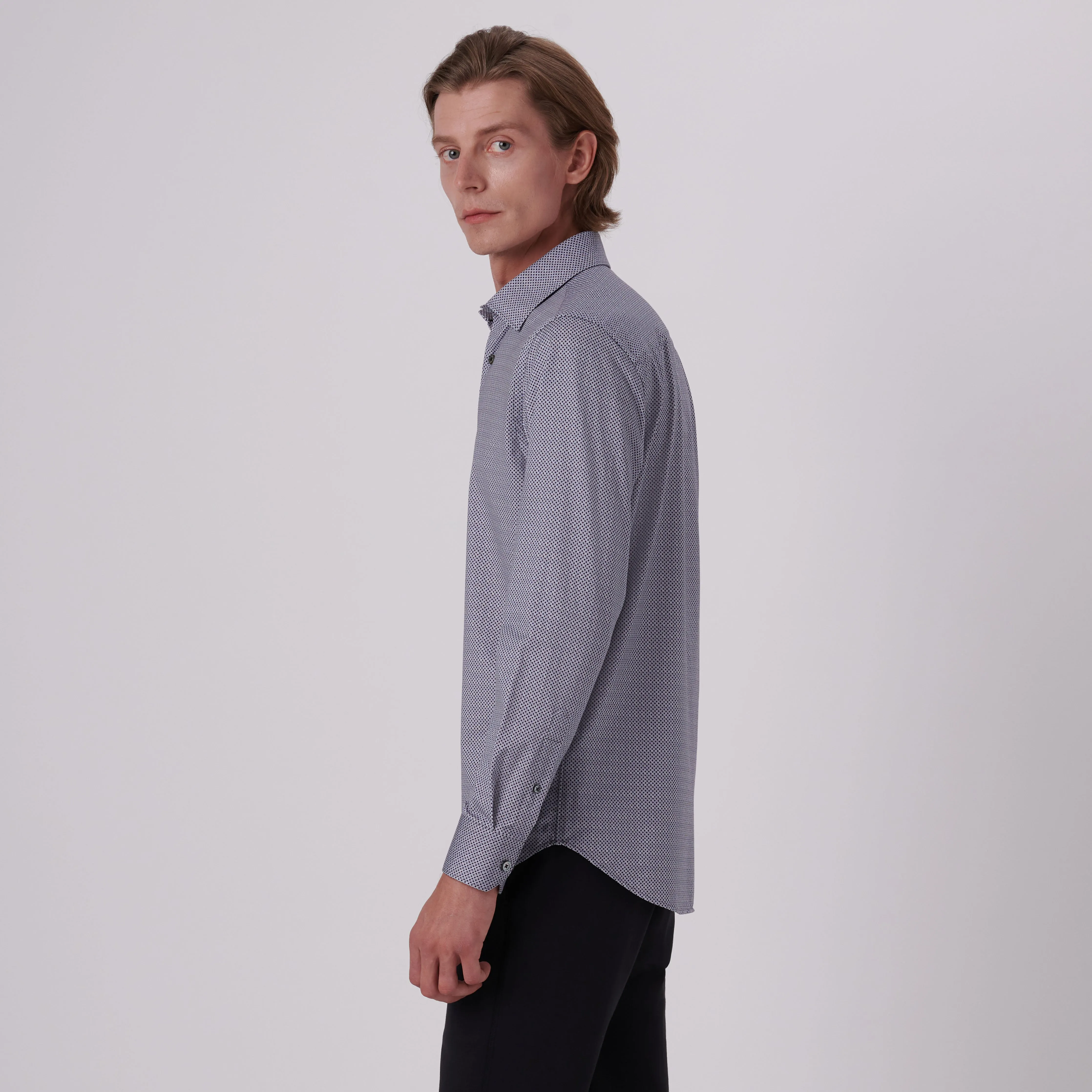 James Abstract Print OoohCotton Shirt