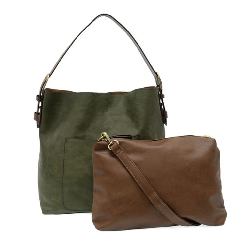 JOY SUSAN HOBO BAG BASIL