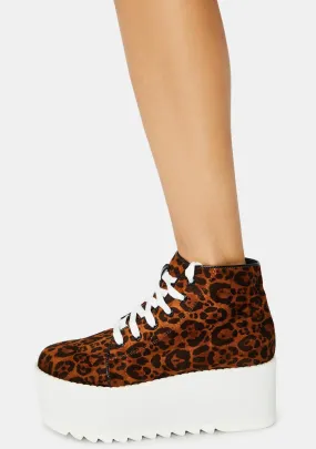 Leopard Barletta Platform Sneaker-
