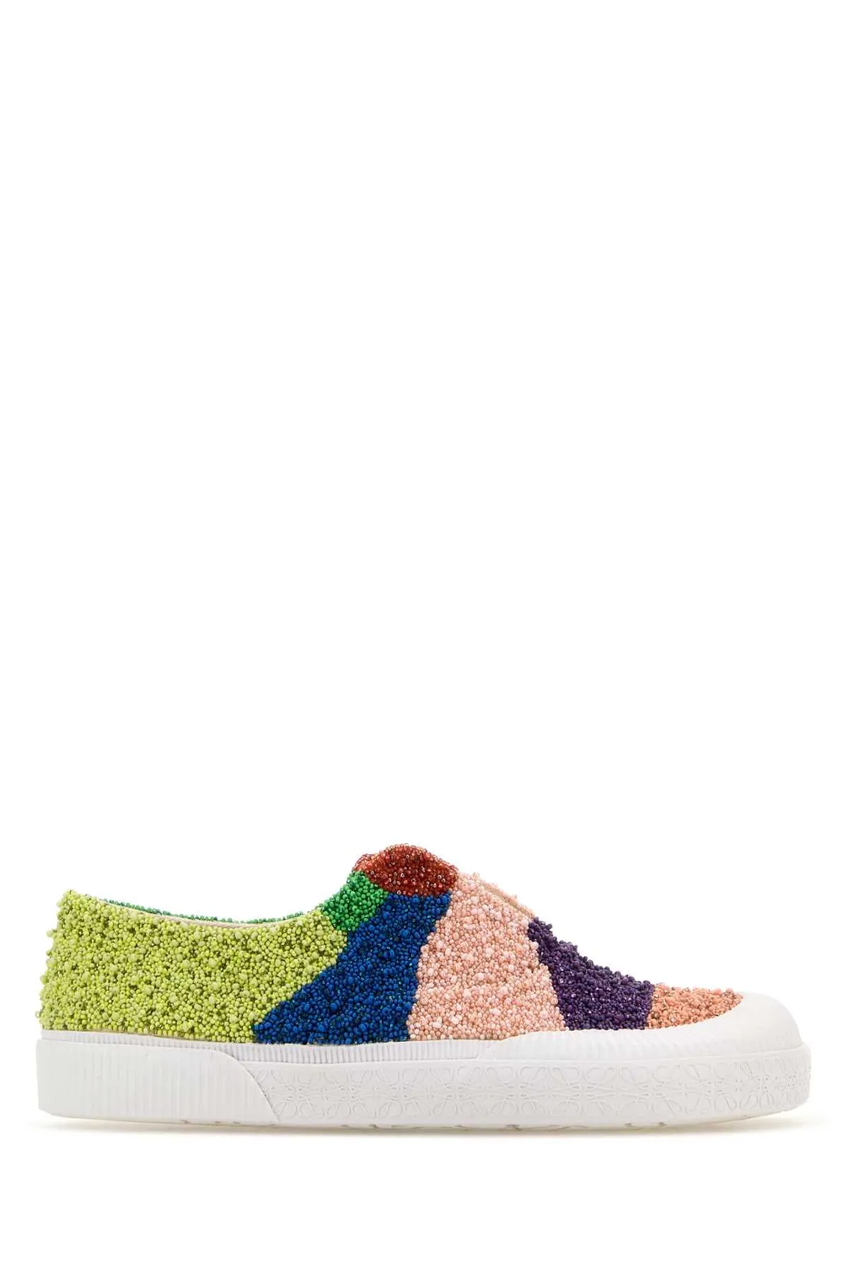 Loewe Embellished Fabric Terra Vulca Slip On