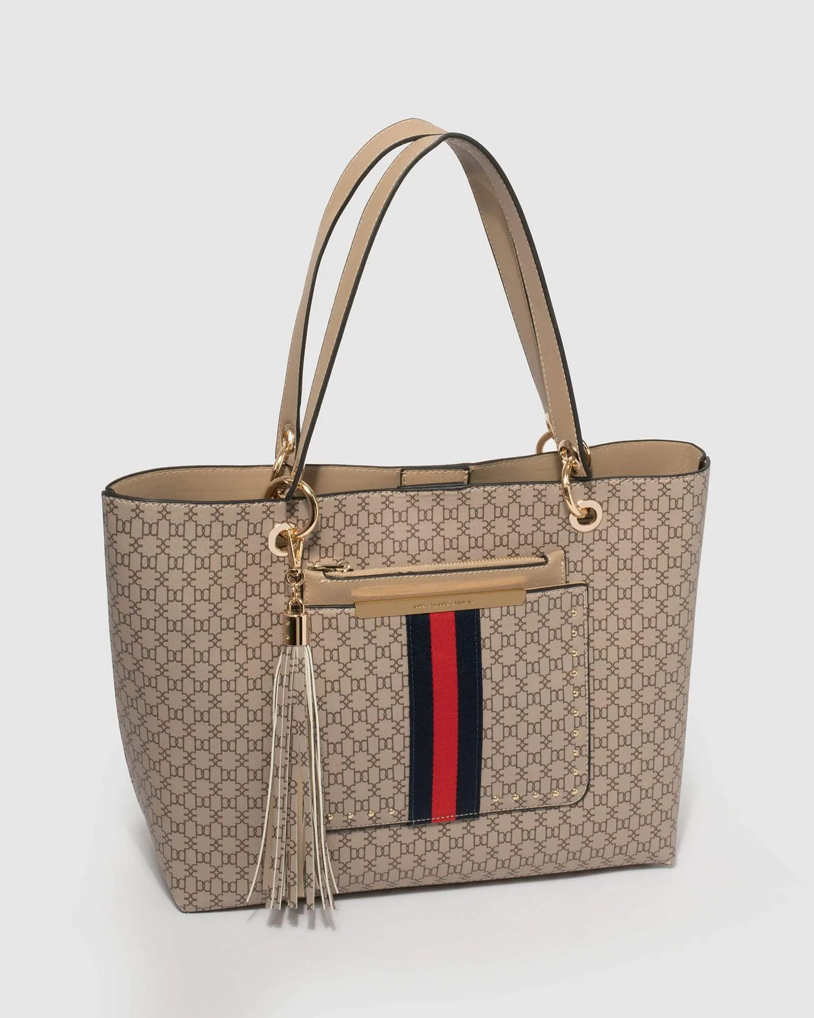 Monogram Tia Large Tote Bag