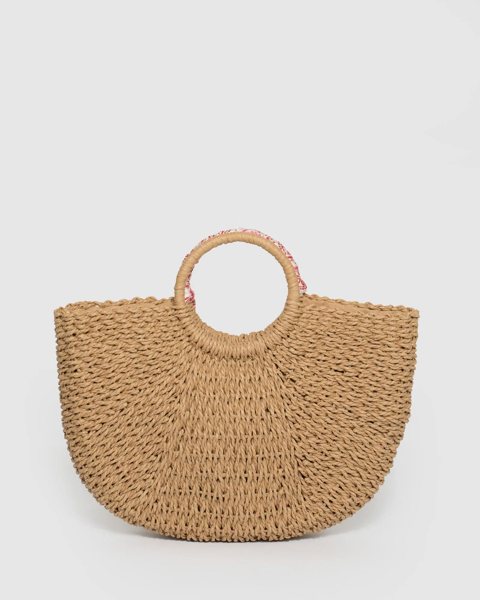 Natural Veronica Tote Bag