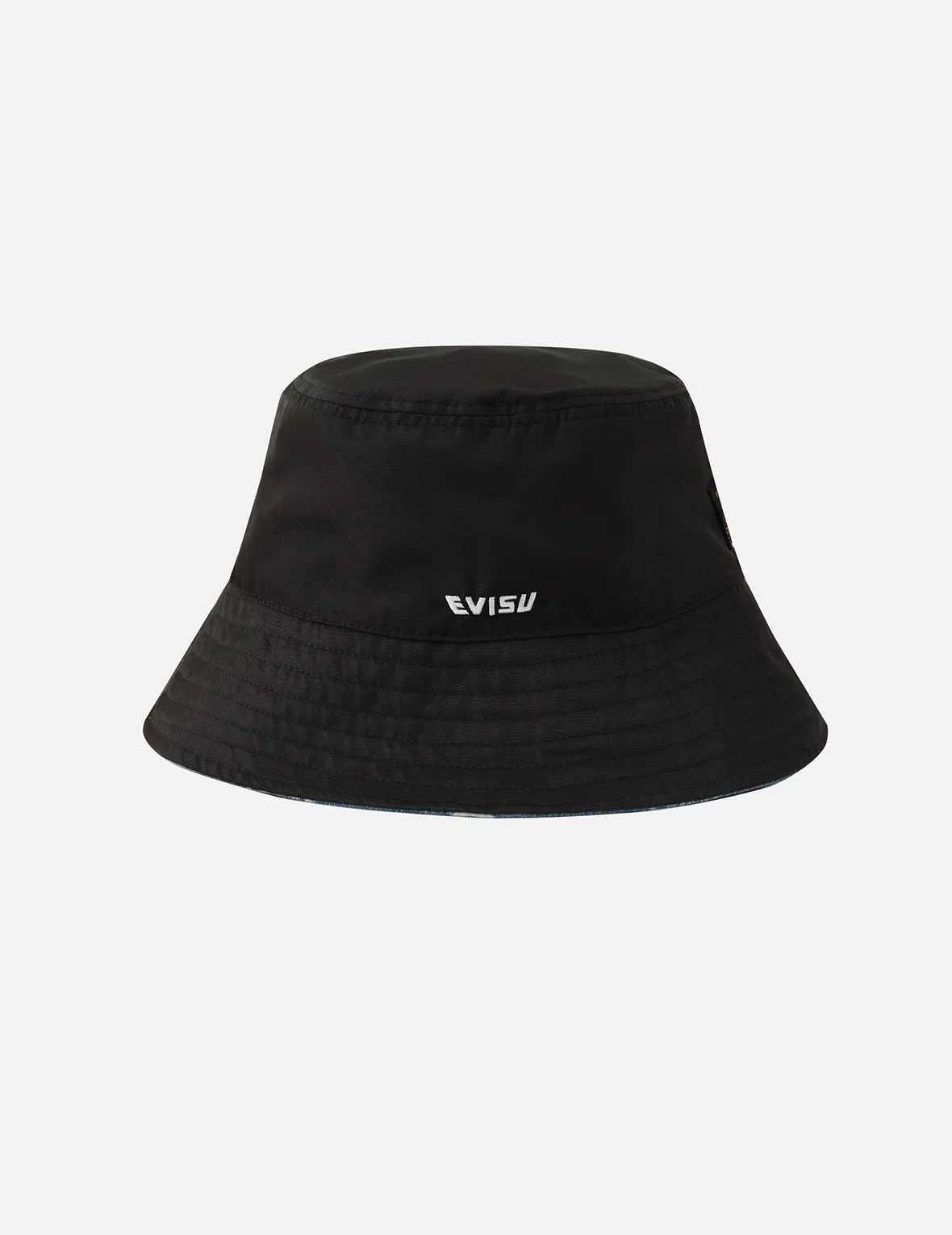 Seagull Embroidery Reversible Bucket Hat