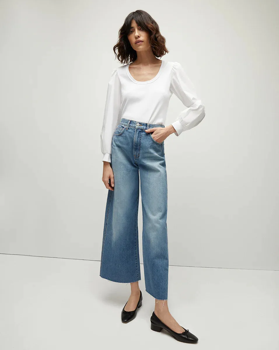 TAYLOR CROPPED HIGH RISE WIDE- ENOUGH SAID