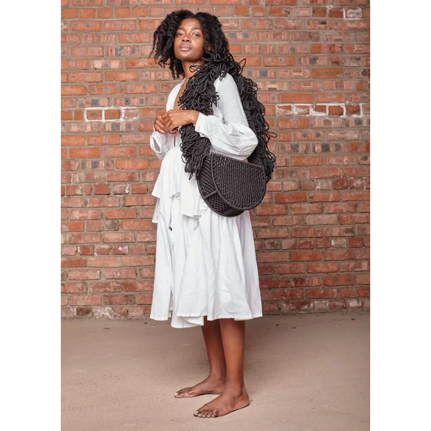 Vevani Shaggy Handle Handbag
