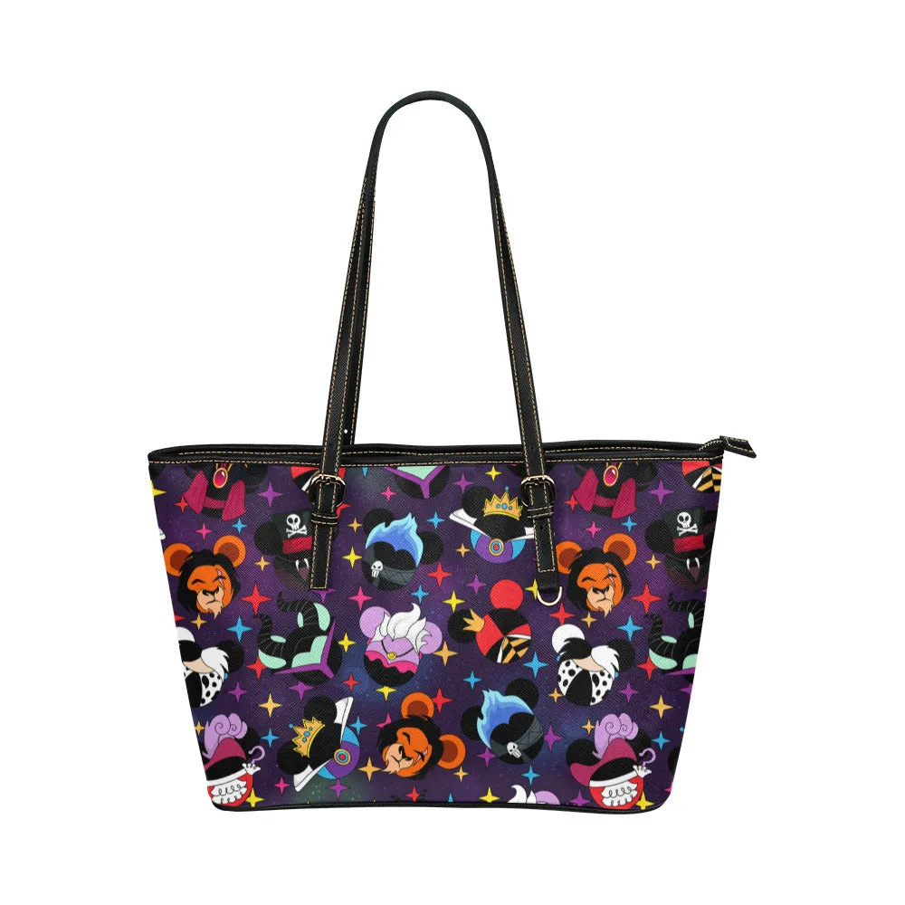 Villains Leather Tote Bag