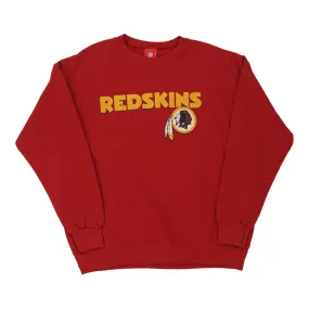 Washington Redskins Nfl Sweatshirt - XL Red Cotton Blend