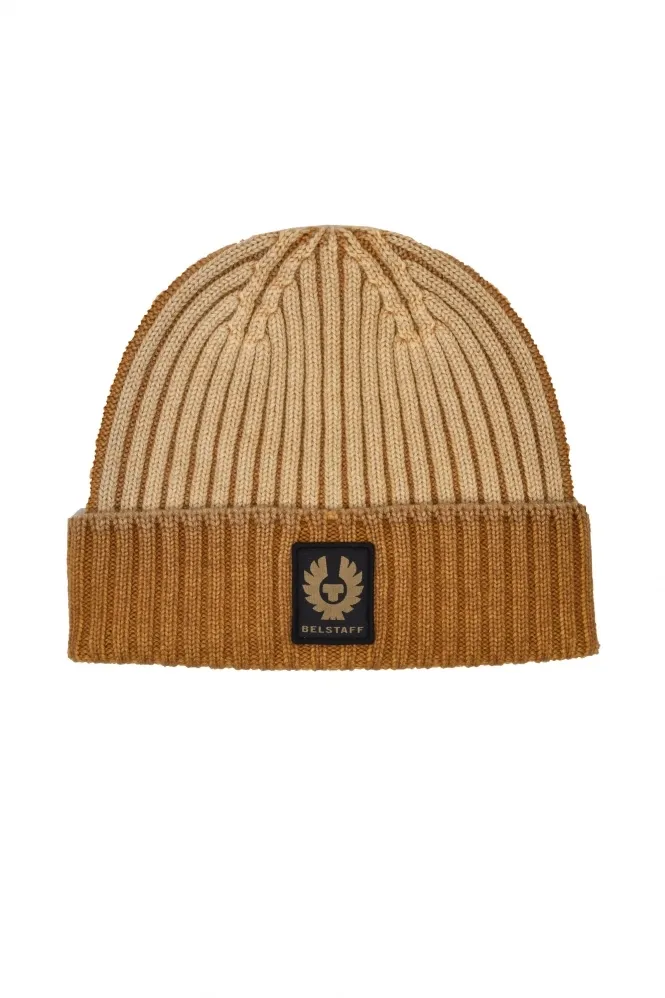 Watch Hat With Patch Glaze Yellow