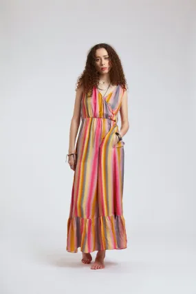 WHIRLYGIG Cupro Dress Glasto-Nudes